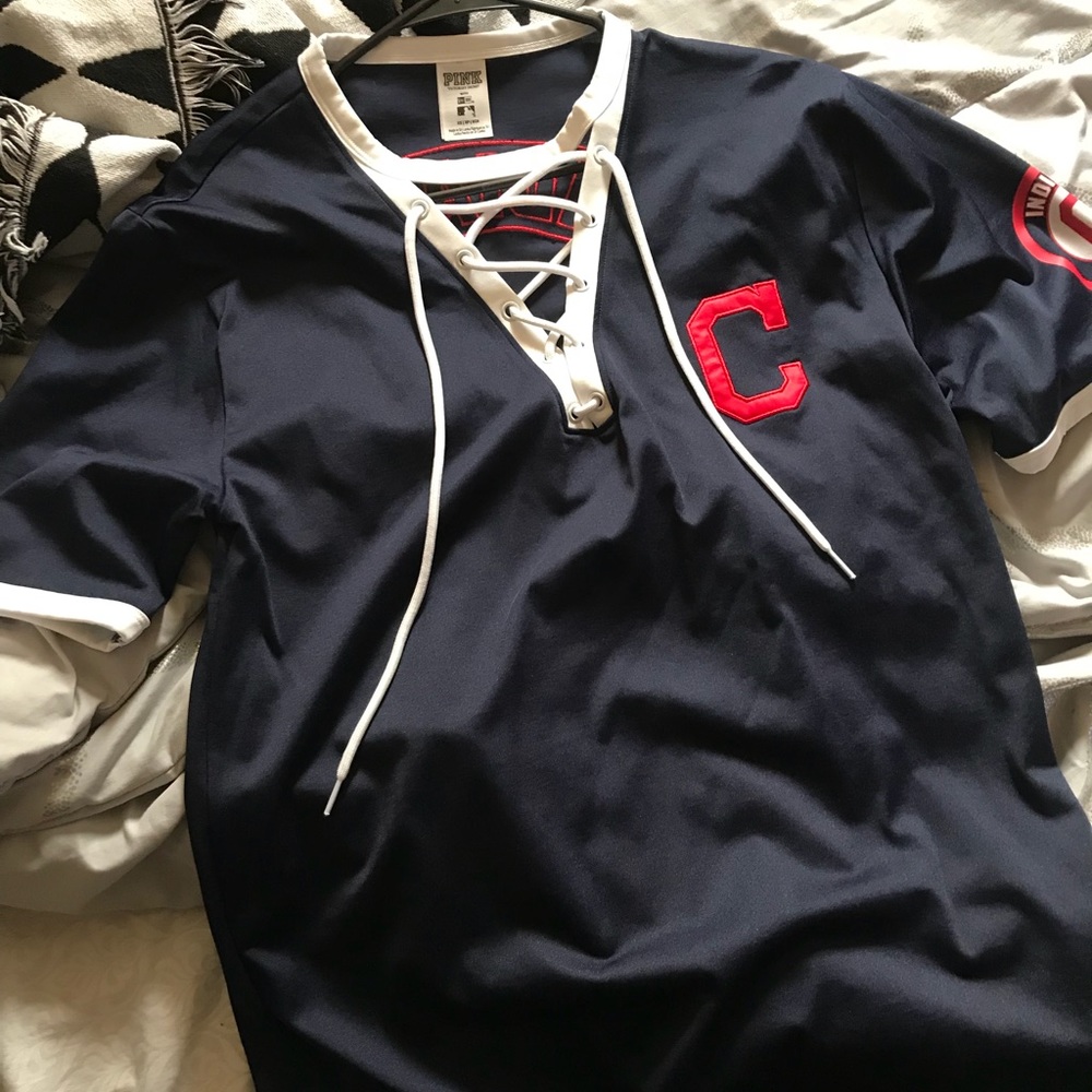 PINK Cleveland Indians Jersey